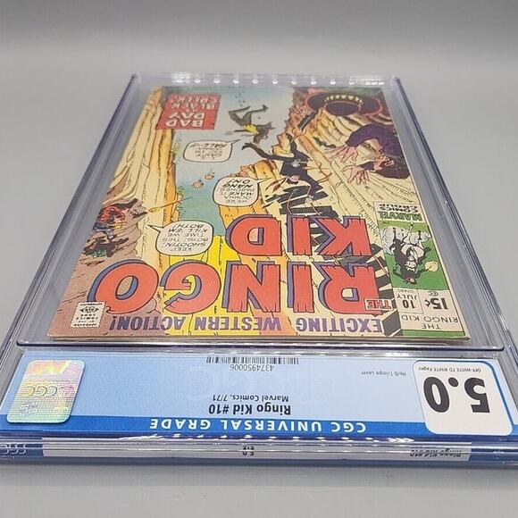 Ringo Kid Marvel Early Bronze Age Western 1970s CGC 5 Herb Trimpe Cover - Picture 6 of 8
